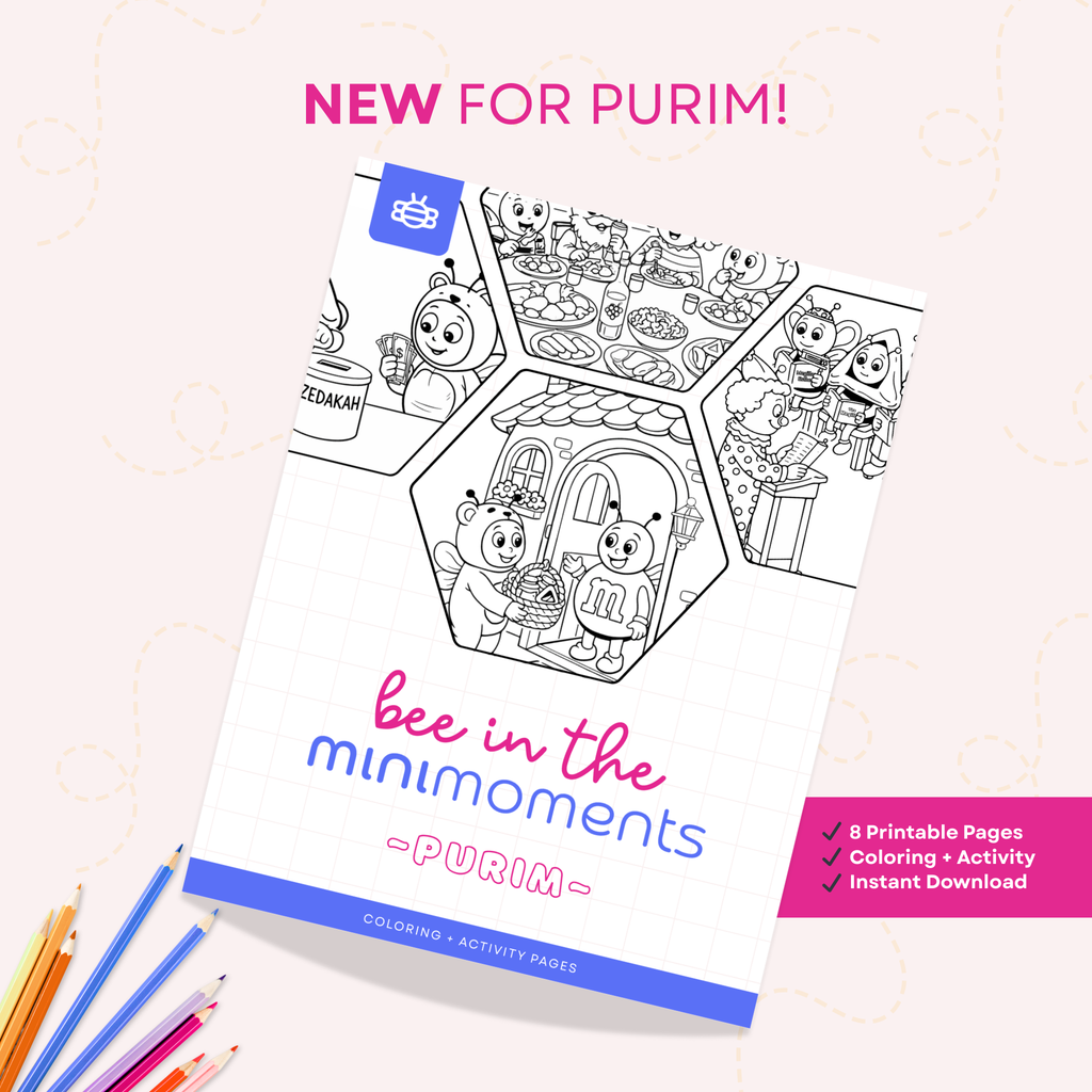 Purim Coloring & Activity Pack