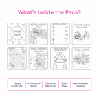 Purim Coloring & Activity Pack