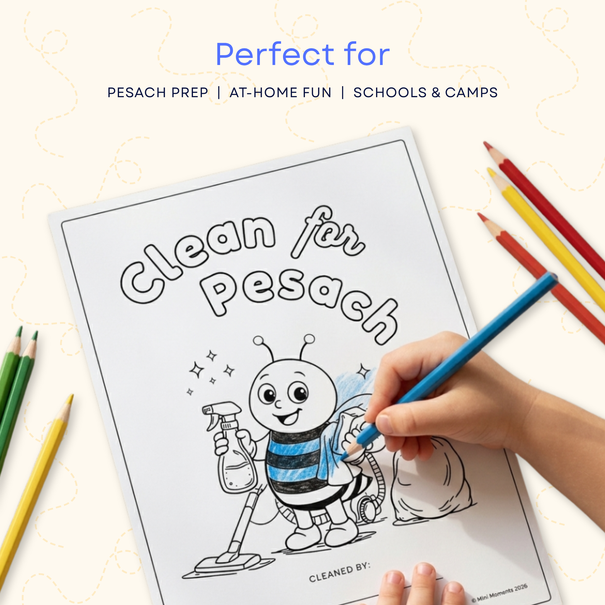 Pesach Coloring & Activity Pack