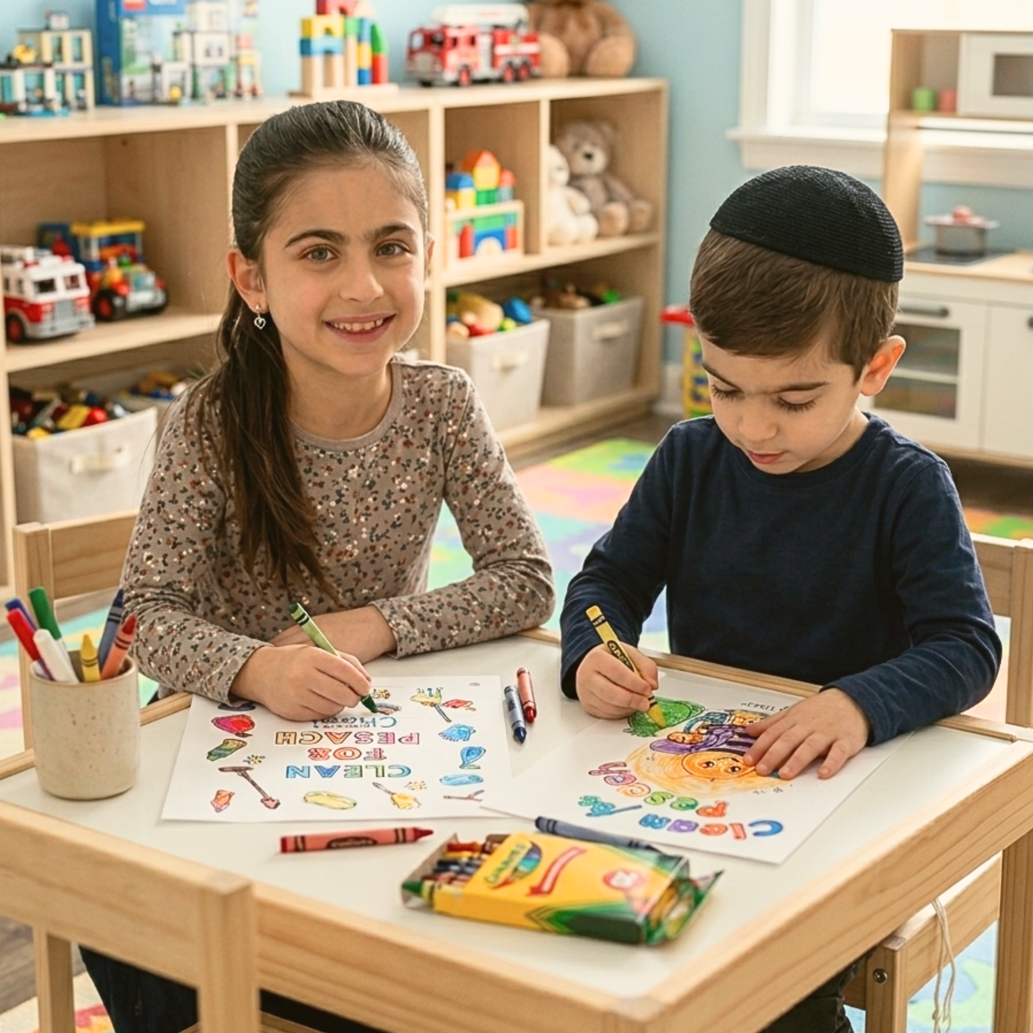 Pesach Coloring & Activity Pack