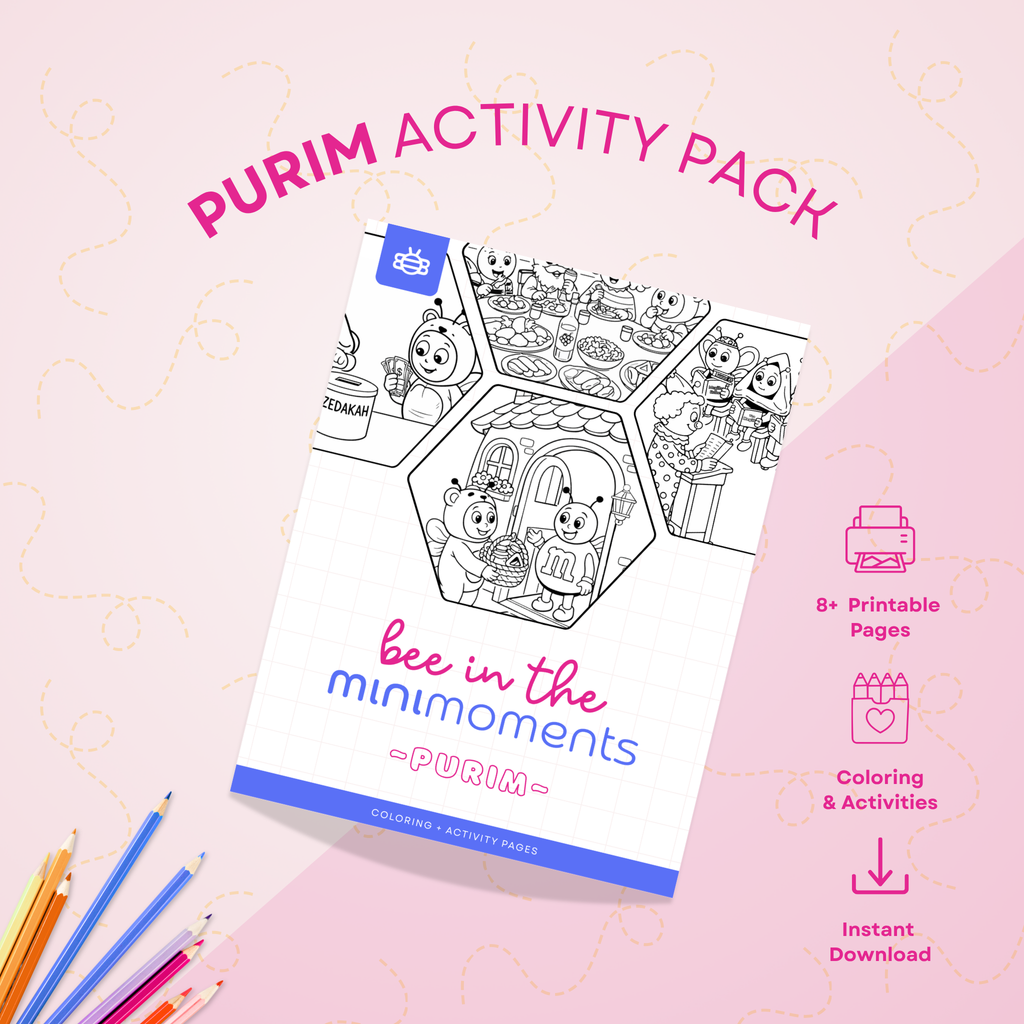 Purim Coloring & Activity Pack